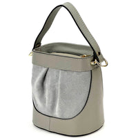 Marina Leather Bucket Bag - Leather Italiano