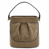 Marina Leather Bucket Bag - Leather Italiano