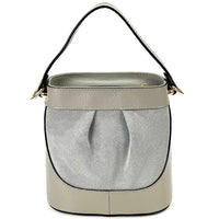 Marina Leather Bucket Bag - Leather Italiano