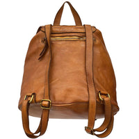 Marinella Washed Cow Leather Backpack - Leather Italiano