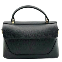 Maristella Italian Cow Leather Mini Top Handle Bag - Leather Italiano