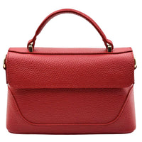Maristella Italian Cow Leather Mini Top Handle Bag - Leather Italiano