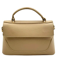 Maristella Italian Cow Leather Mini Top Handle Bag - Leather Italiano