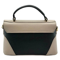 Maristella Italian Cow Leather Mini Top Handle Bag - Leather Italiano