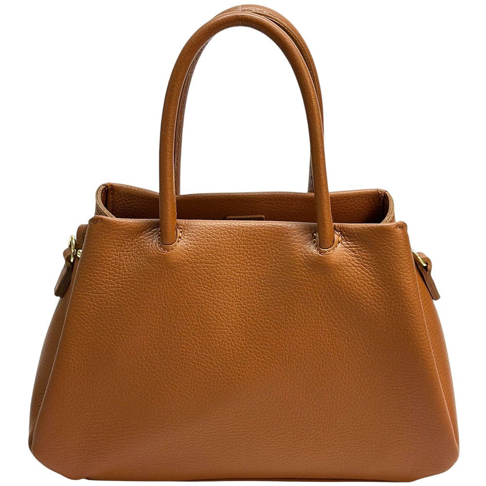 Melisara Italian Cow Leather Handbag - Leather Italiano