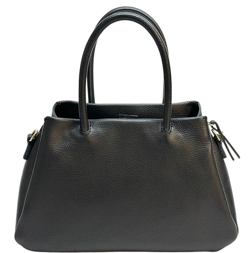 Melisara Italian Cow Leather Handbag - Leather Italiano