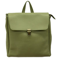Michela Minimalist Italian Leather Backpack - Leather Italiano