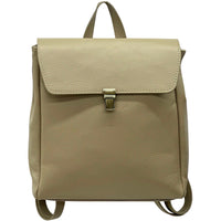 Michela Minimalist Italian Leather Backpack - Leather Italiano