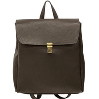 Michela Minimalist Italian Leather Backpack - Leather Italiano