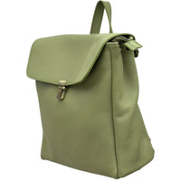 Michela Minimalist Italian Leather Backpack - Leather Italiano
