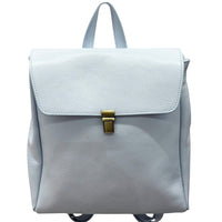 Michela Minimalist Italian Leather Backpack - Leather Italiano