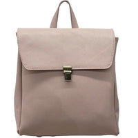 Michela Minimalist Italian Leather Backpack - Leather Italiano