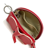Mini Italian Leather Elephant Pouch – Playful Leather Coin & Key Pouch - Leather Italiano