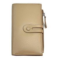 Mirello Cow Leather Zip Wallet - Leather Italiano