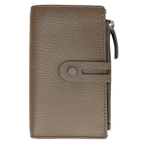 Mirello Cow Leather Zip Wallet - Leather Italiano