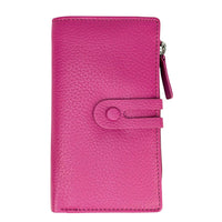Mirello Cow Leather Zip Wallet - Leather Italiano