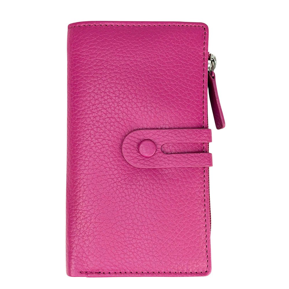 Mirello Cow Leather Zip Wallet - Leather Italiano