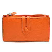 Mirello Cow Leather Zip Wallet - Leather Italiano