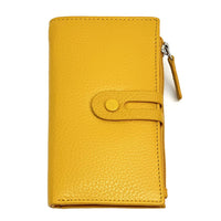 Mirello Cow Leather Zip Wallet - Leather Italiano