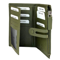 Mirello Cow Leather Zip Wallet - Leather Italiano