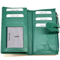 Mirello Cow Leather Zip Wallet - Leather Italiano