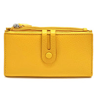 Mirello Cow Leather Zip Wallet - Leather Italiano