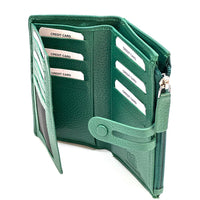 Mirello Cow Leather Zip Wallet - Leather Italiano