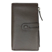 Mirello Cow Leather Zip Wallet - Leather Italiano