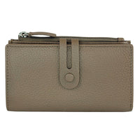 Mirello Cow Leather Zip Wallet - Leather Italiano