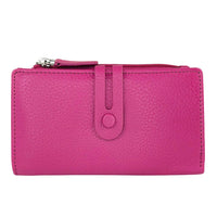 Mirello Cow Leather Zip Wallet - Leather Italiano
