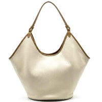 Mirena Italian Cow Leather Shoulder Bag - Leather Italiano