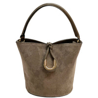 Nadia Leather Bucket Bag - Leather Italiano