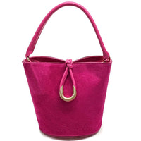 Nadia Leather Bucket Bag - Leather Italiano