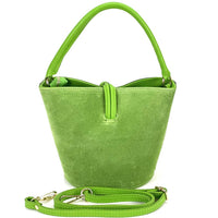Nadia Leather Bucket Bag - Leather Italiano