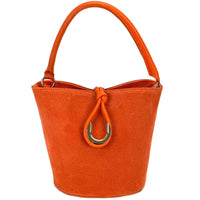 Nadia Leather Bucket Bag - Leather Italiano