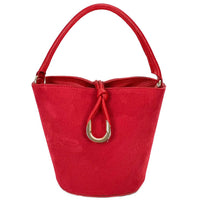 Nadia Leather Bucket Bag - Leather Italiano