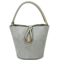 Nadia Leather Bucket Bag - Leather Italiano