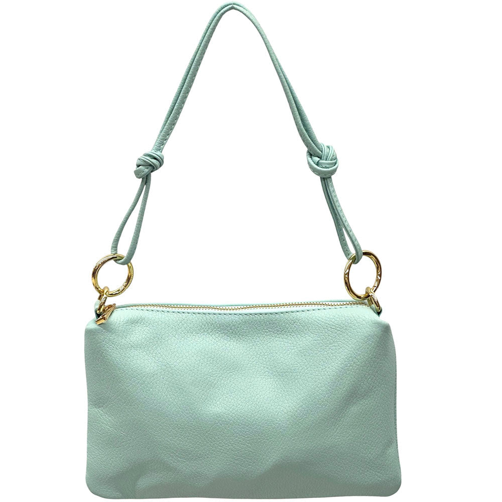 Neriva Soft Cow Leather Mini Shoulder and Crossbody Bag - Leather Italiano
