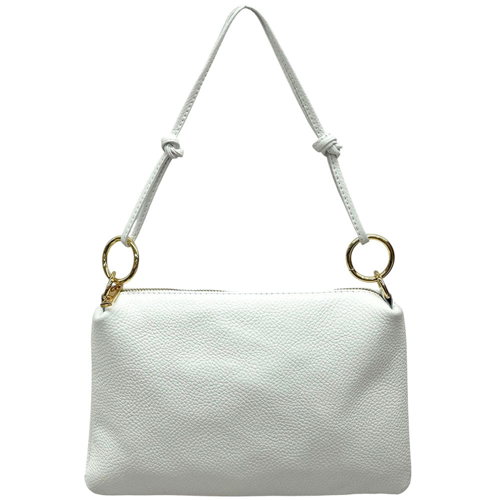 Neriva Soft Cow Leather Mini Shoulder and Crossbody Bag - Leather Italiano