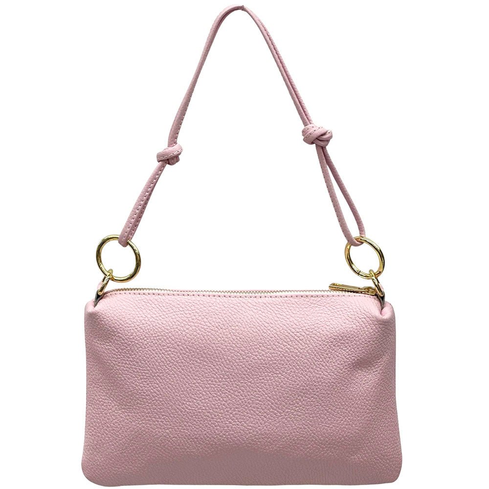 Neriva Soft Cow Leather Mini Shoulder and Crossbody Bag - Leather Italiano