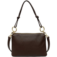 Neriva Soft Cow Leather Mini Shoulder and Crossbody Bag - Leather Italiano