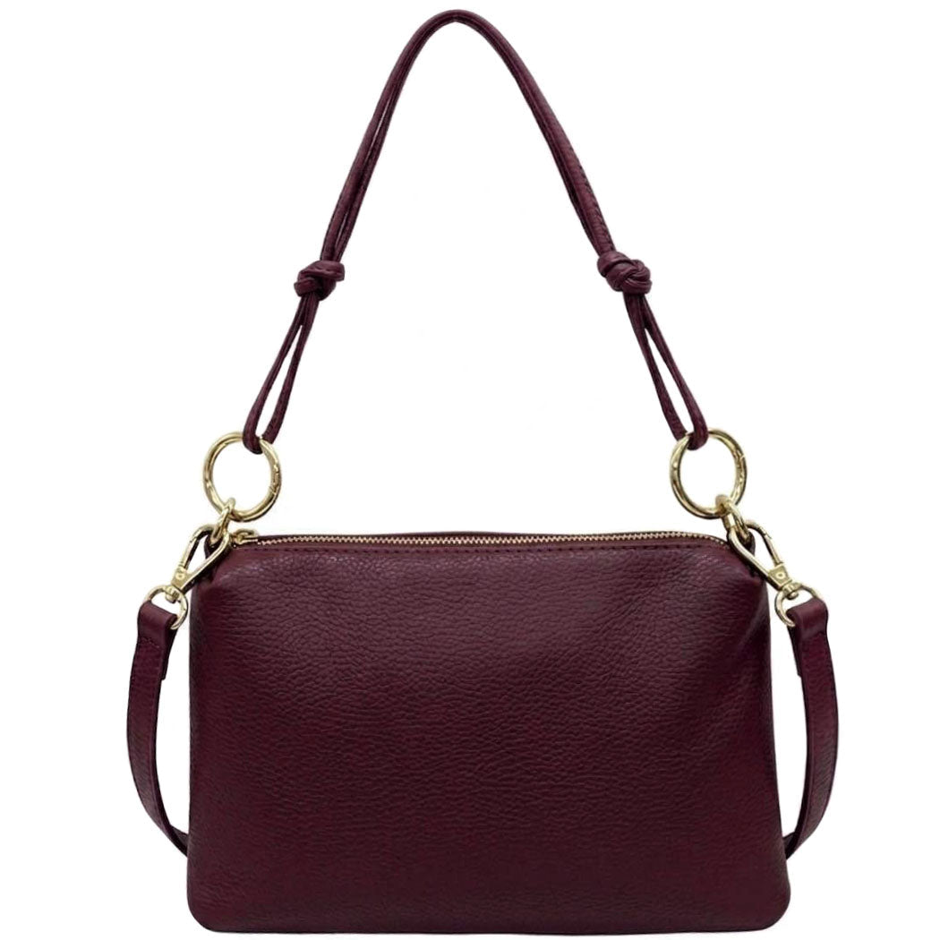 Neriva Soft Cow Leather Mini Shoulder and Crossbody Bag - Leather Italiano
