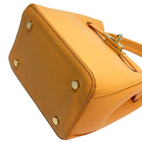 Nives Italian Leather Top Handle Bag - Leather Italiano