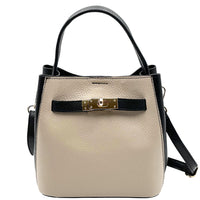 Nives Italian Leather Top Handle Bag - Leather Italiano