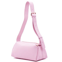 Noa Italian Leather Barrel Shoulder Bag - Handcrafted in Florence - Leather Italiano