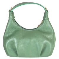 Noemi Compact Italian Leather Hobo Bag - Leather Italiano