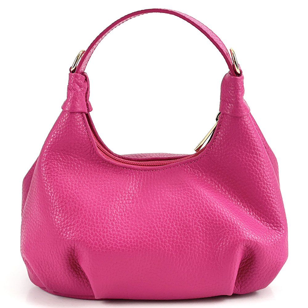 Noemi Compact Italian Leather Hobo Bag - Leather Italiano