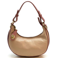 Noemi Leather Handbag - Leather Italiano