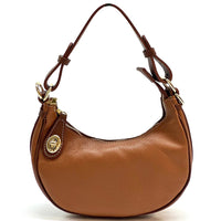 Noemi Leather Handbag - Leather Italiano
