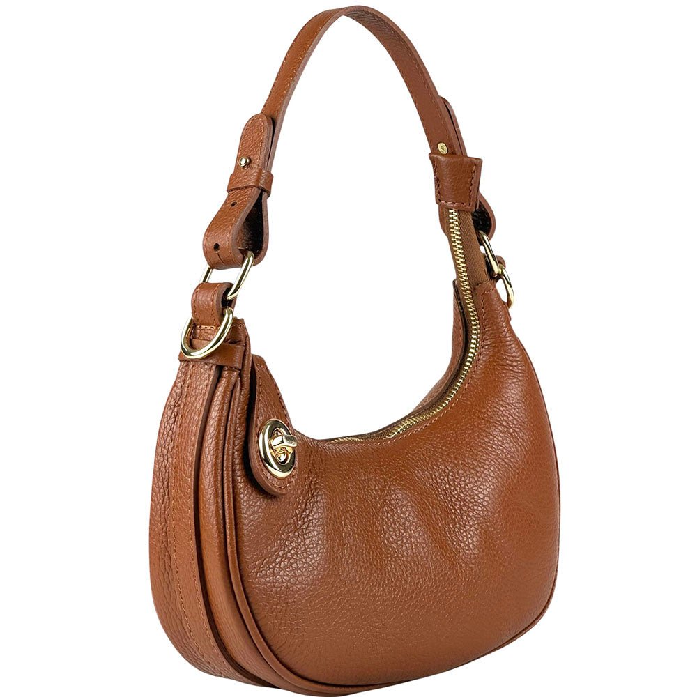 Noemi Leather Handbag - Leather Italiano